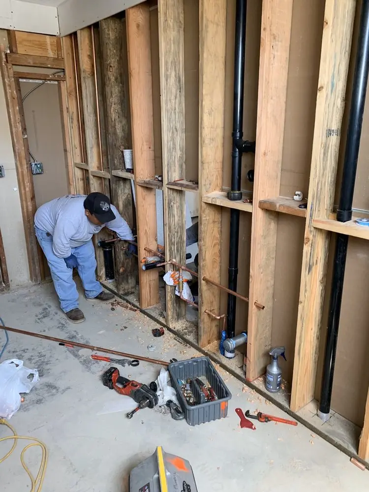 Commercial rough-in plumbing for Gas Line Repair in Pleasant Garden